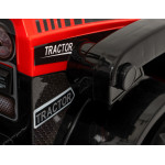 Elektrický traktor s lyžicou G320 - červený